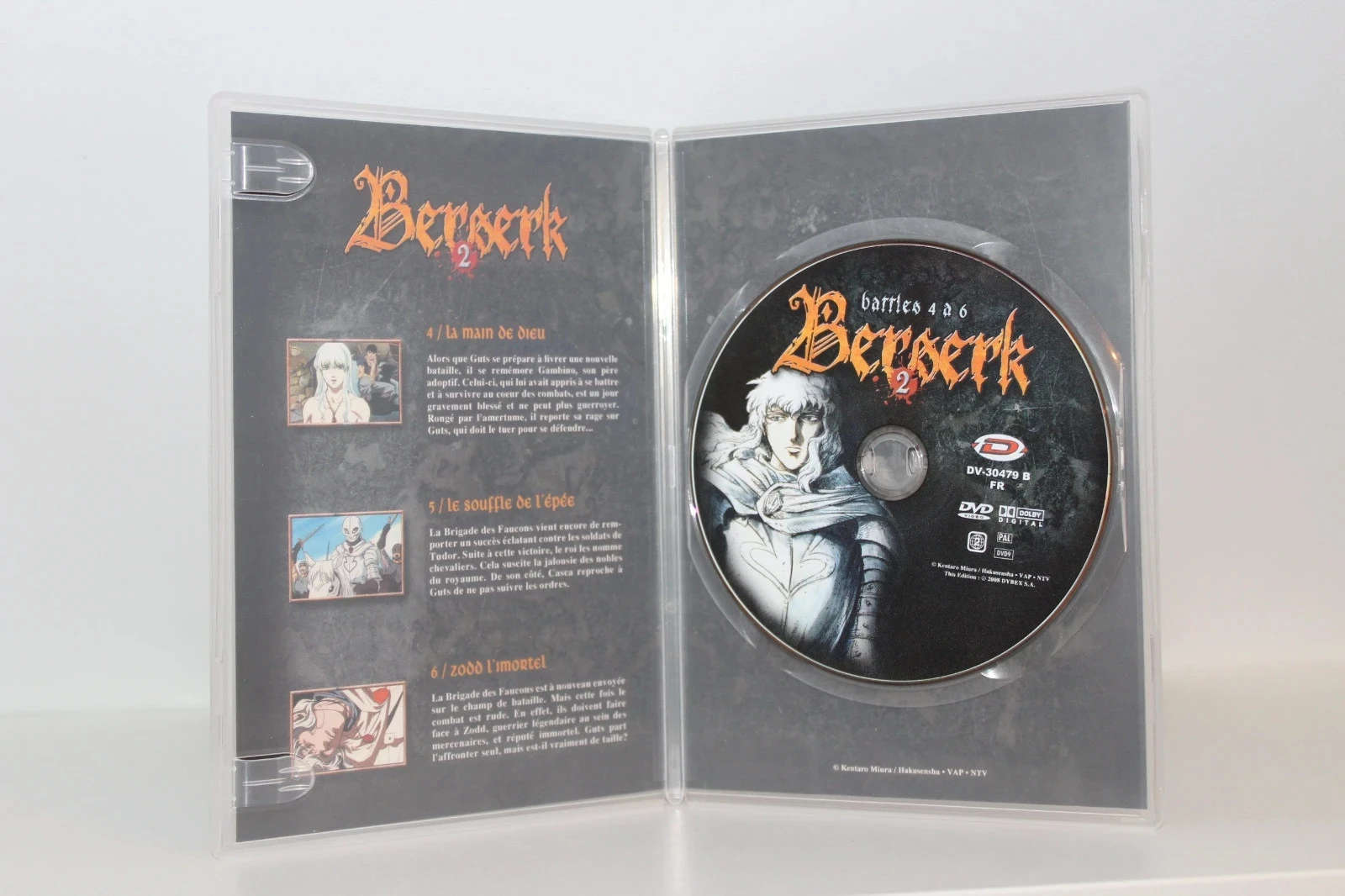 DVD x3 Berserk 1 – photo 6